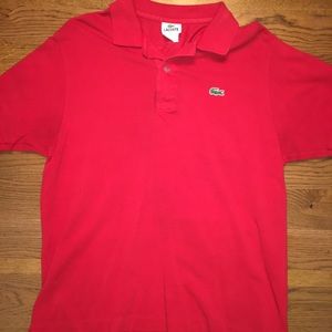 Lacoste Red polo